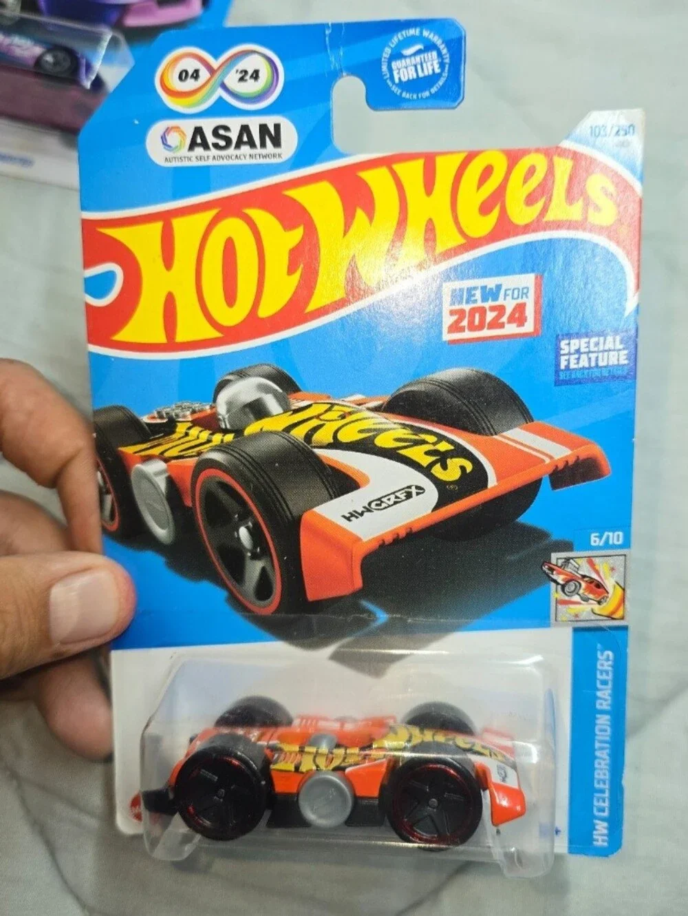 Lot of 2 Hot Wheels Celebration Racers 2024